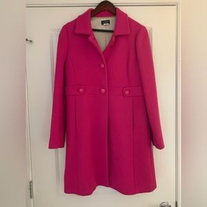 J Crew Lady Day Wool Top Coat, SZ 8